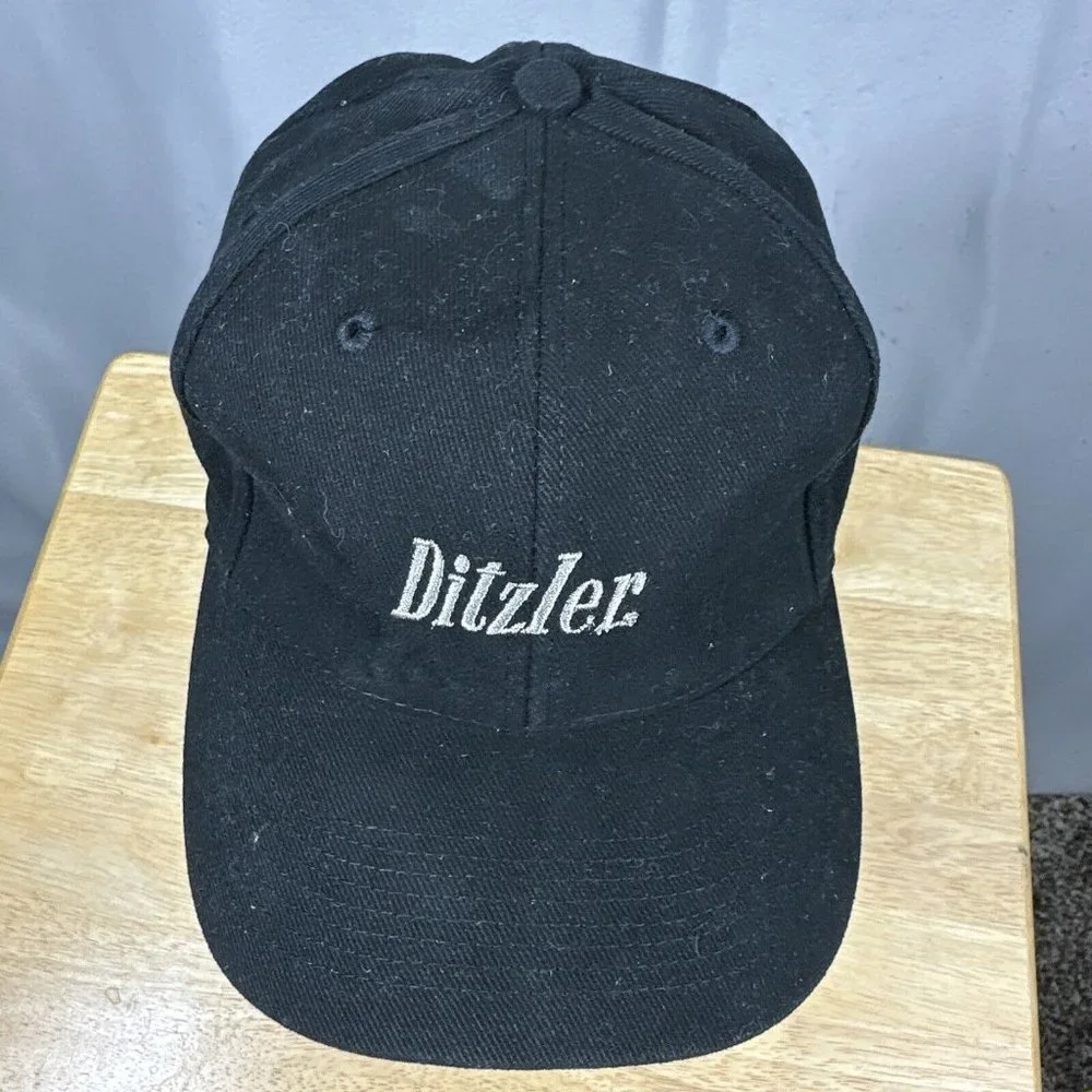Falcon Headwear Ditzler Baseball Hat Cap Strapback Adjustable Black - Picture 8 of 12